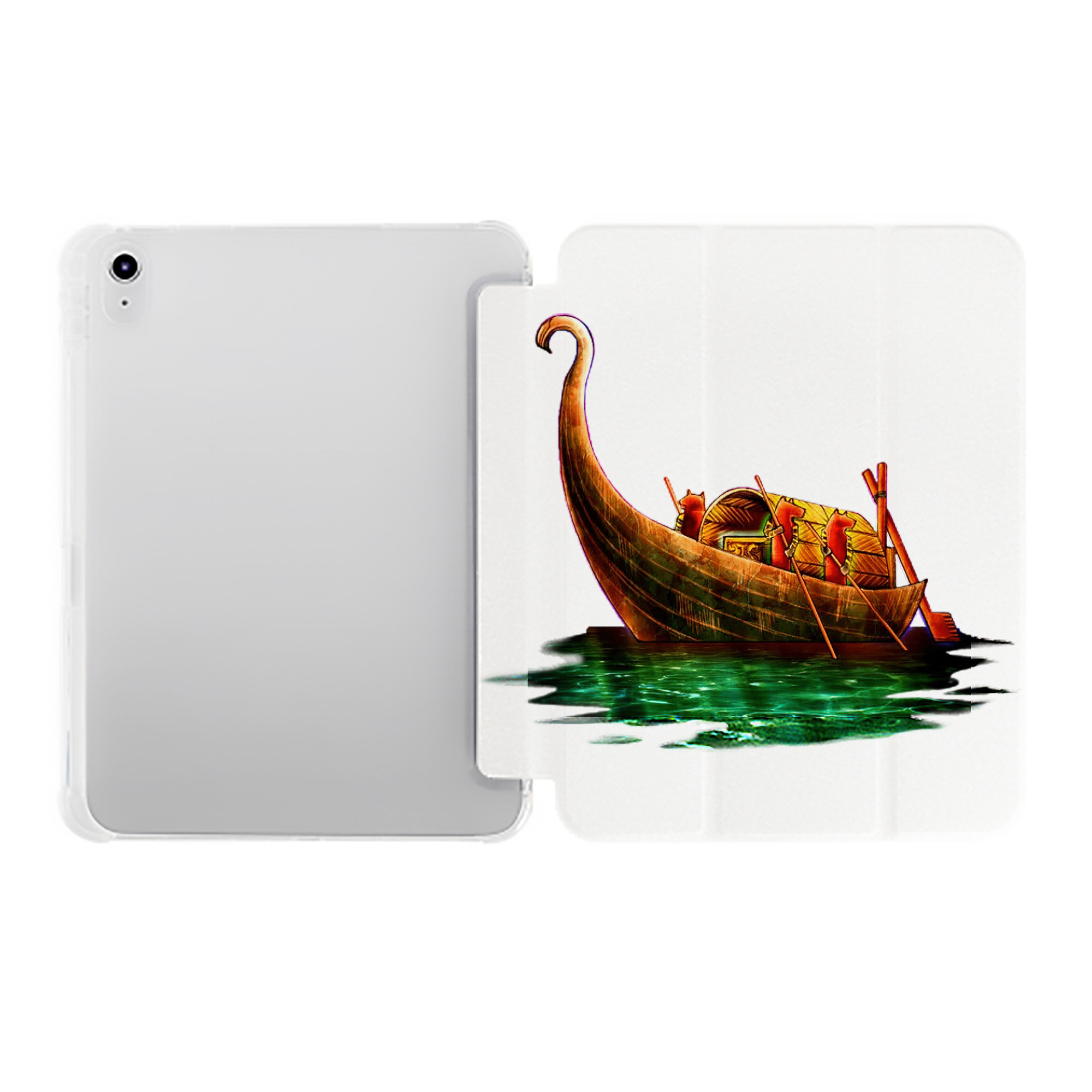 （画像用） 遊☆戯☆王 Yu-Gi-Oh! IPad ケース ペン収納付き 三つ折りスタンド PUレザー×シリコン 対応機種9.5/10.5/10.9インチ
